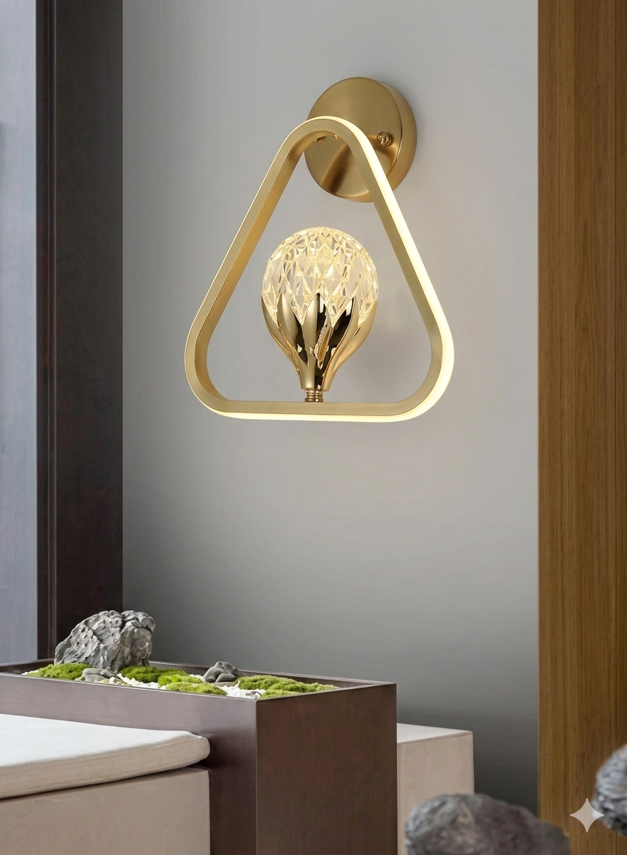Crystal Wall Light