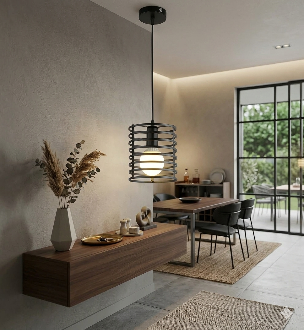 Industrial Minimalism Pendant